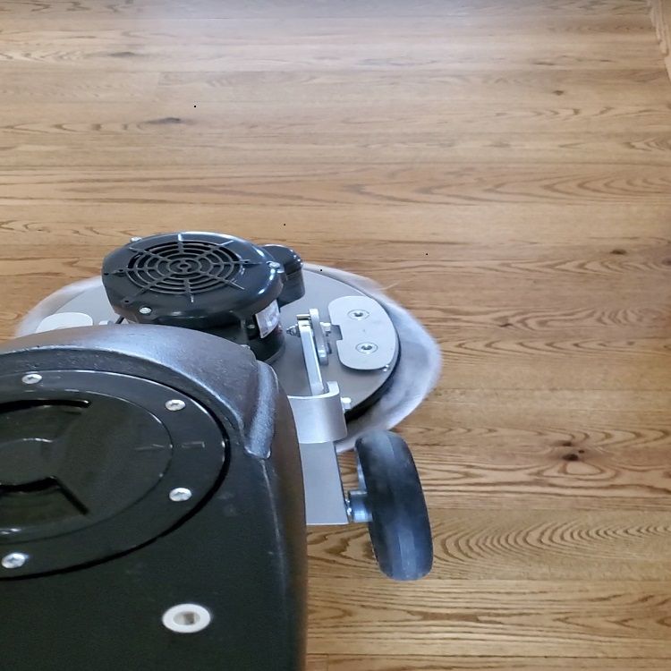 Hardwood Floor Clean And Buff In Metuchen